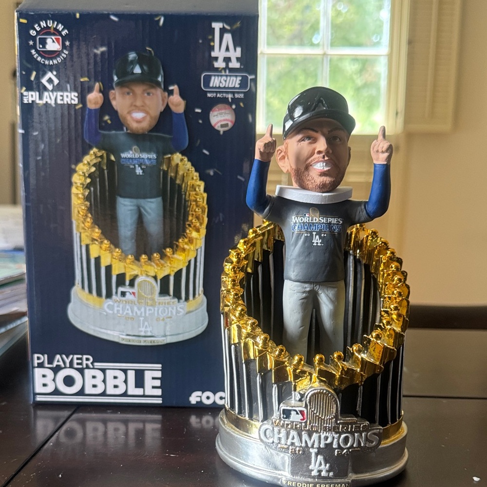 LA Dodgers World Series Champions Bobblehead